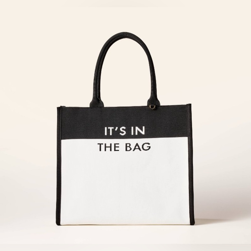 Kate Spade x Target Colorblock Knit Tote Bag NWT